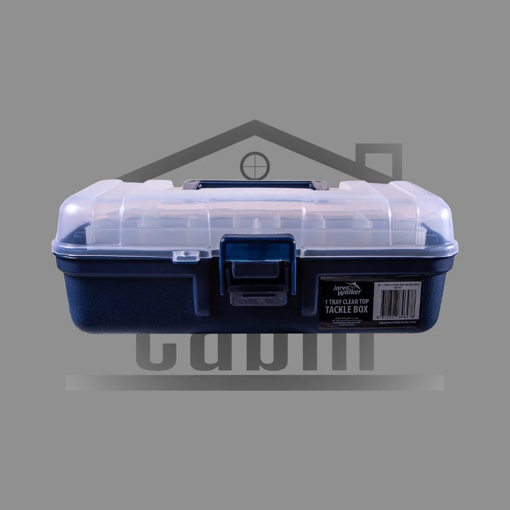 Jarvis Walker 1 Tray Tackle Box 40142 New To The Cabin 3 Jarvis Walker 1 Tray Tackle Box 40142 New To The Cabin