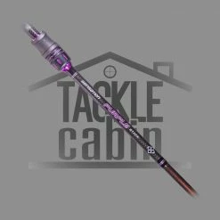 Sensation New To The Cabin Purple Stick Spinning Rod