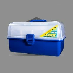 SeaThru Buddy 3 Tray Tackle Box HS 305 New To The Cabin
