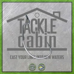 VMC 7316BN Wide Gap Worm Hook New To The Cabin