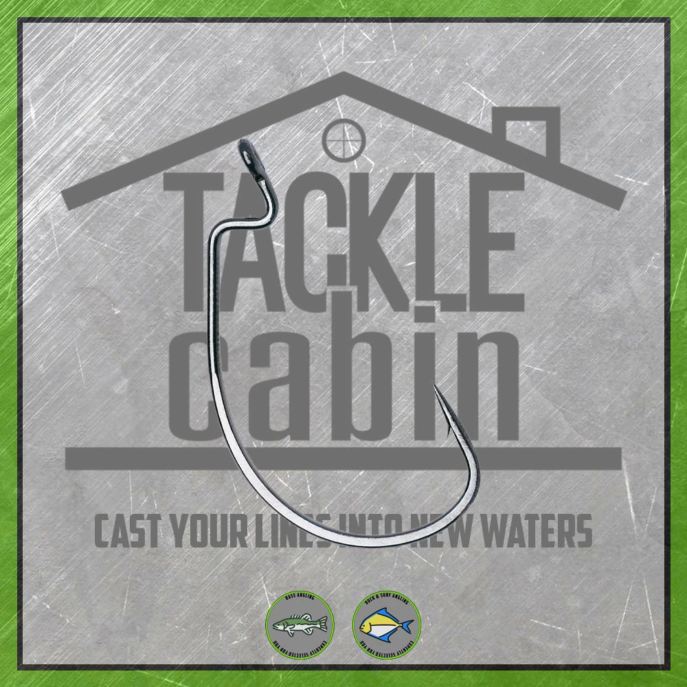 VMC 7316BN Wide Gap Worm Hook New To The Cabin 3 VMC 7316BN Wide Gap Worm Hook New To The Cabin