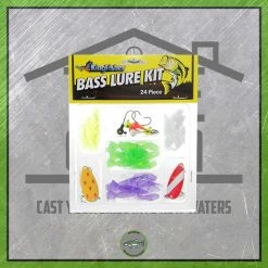KingFisher 24 Pc Bass Lure Kit New To The Cabin