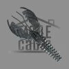 Venom Lures Nightmare Craw (Letsibogo Lobster) 6" New To The Cabin
