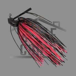 Mossback New To The Cabin Spider Jig Black Head