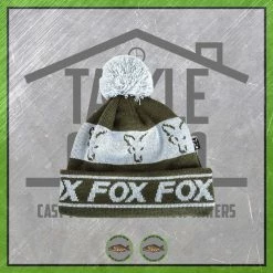 Fox Lined Bobble Beanie New To The Cabin