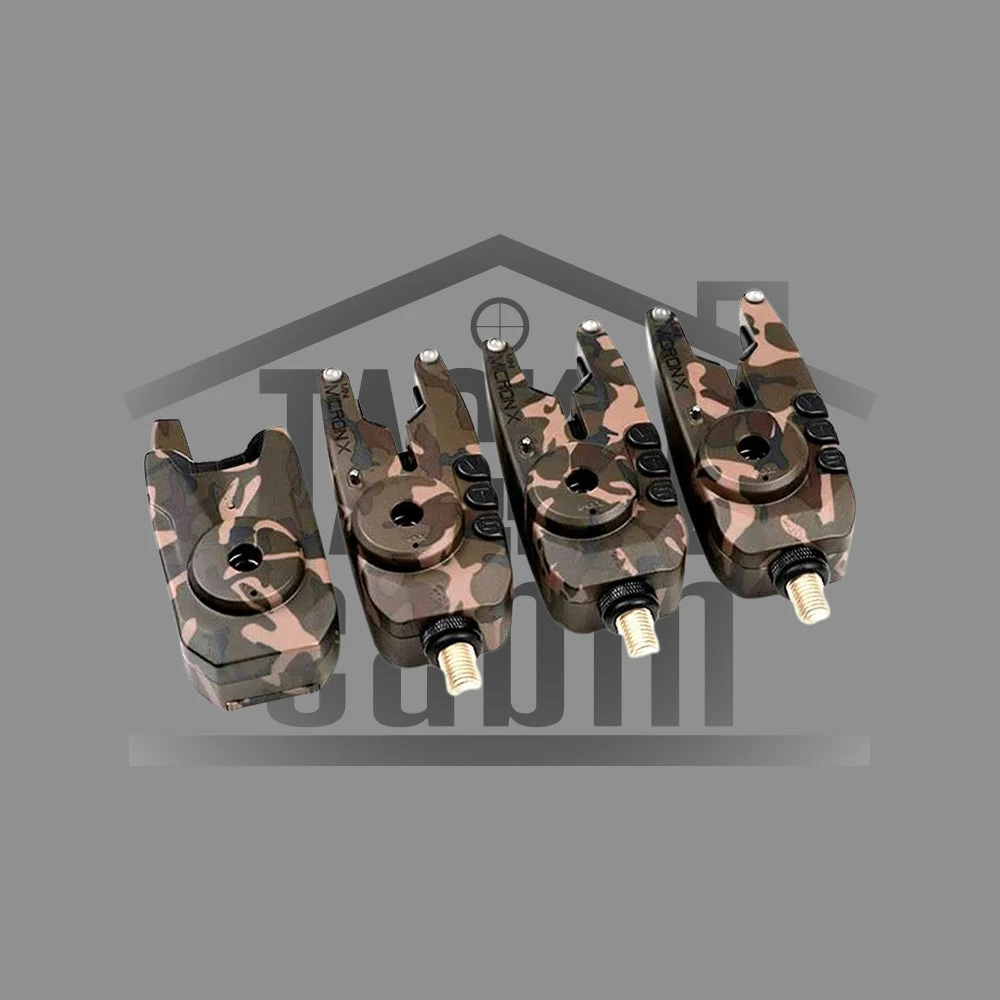 Fox Limited Edition Camo Mini Micron X Alarm Set New To The Cabin 4 Fox Limited Edition Camo Mini Micron X Alarm Set New To The Cabin