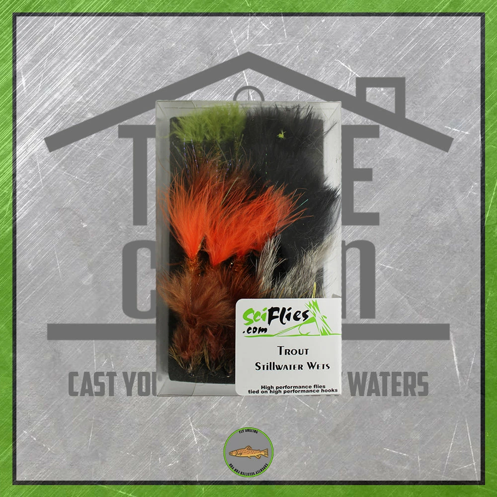 Scientific Fly Stillwater Trout Wet Fly Selection 21 Pc Pack New To The Cabin 3 Scientific Fly Stillwater Trout Wet Fly Selection 21 Pc Pack New To The Cabin