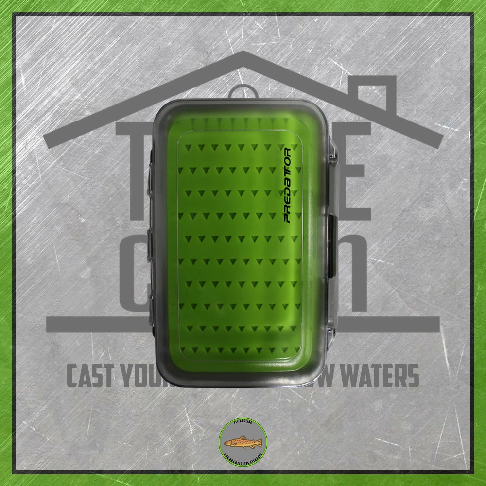 Predator Double Sided Silicone Fly Box 4 Predator Double Sided Silicone Fly Box