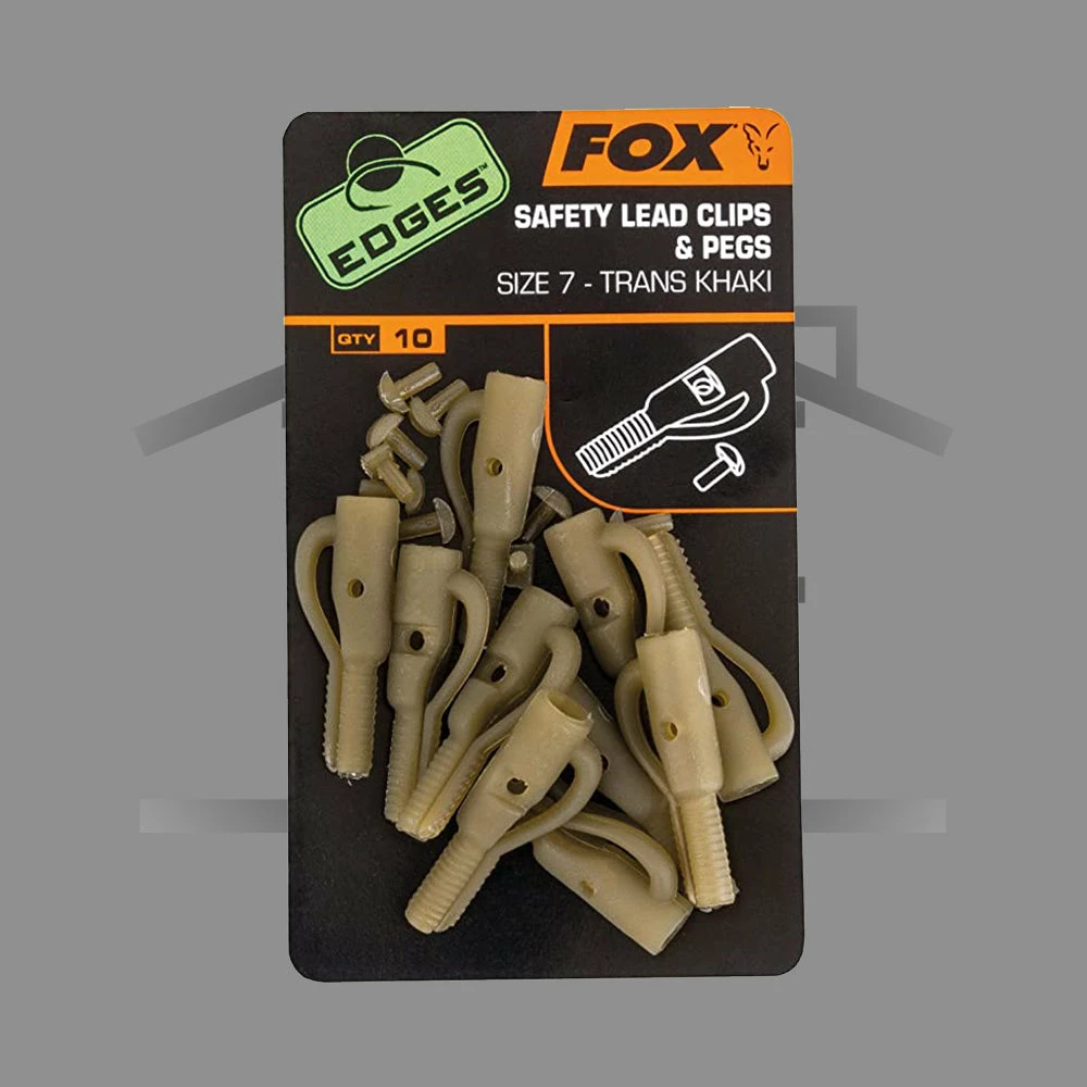Fox Edges Safety Lead Clips And Pegs New To The Cabin 3 Fox Edges Safety Lead Clips And Pegs New To The Cabin