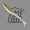 Damiki New To The Cabin Armor Shad Paddle Tail 4"