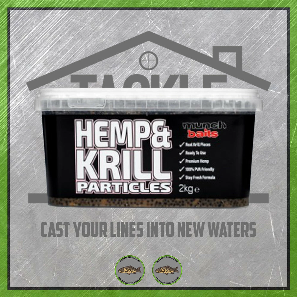 Munch Baits New To The Cabin Hemp & Krill Bucket 3 Munch Baits New To The Cabin Hemp & Krill Bucket