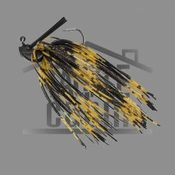 Mossback New To The Cabin Spider Jig Black Head