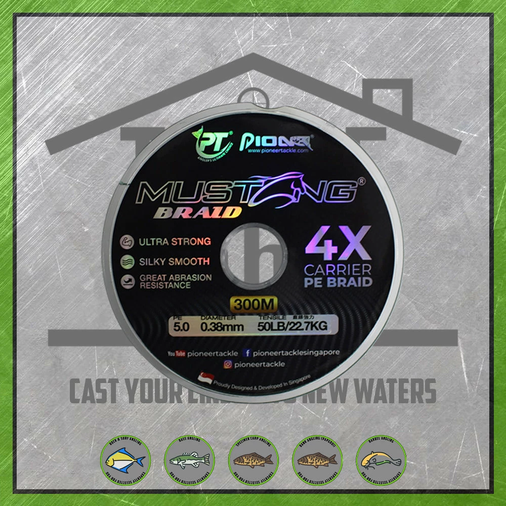 Pioneer Mustang 4X Braid New To The Cabin 6 Pioneer Mustang 4X Braid New To The Cabin