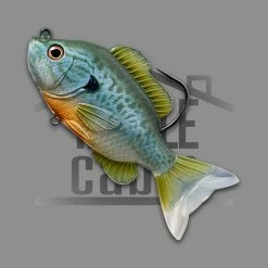 Live Target Sunfish Swimbait 3.5" New To The Cabin 6 Live Target Sunfish Swimbait 3.5