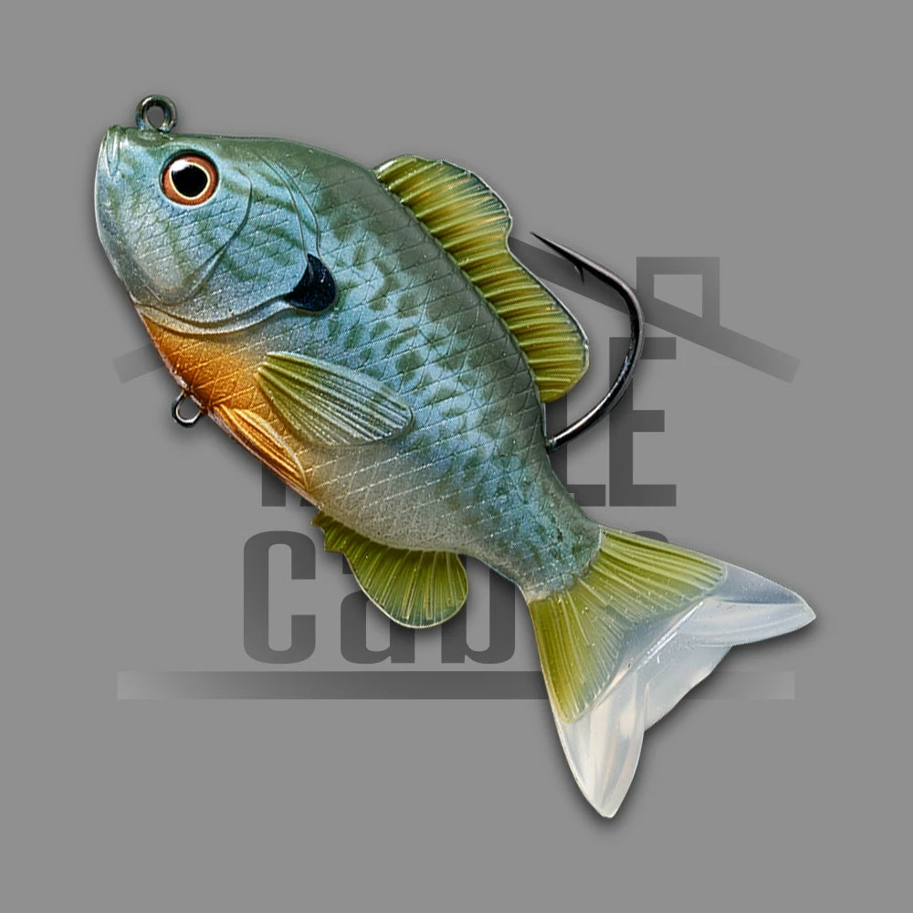 Live Target Sunfish Swimbait 3.5" New To The Cabin 4 Live Target Sunfish Swimbait 3.5" New To The Cabin