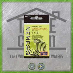 BKK Hooks Nemesis Worm Hook New To The Cabin