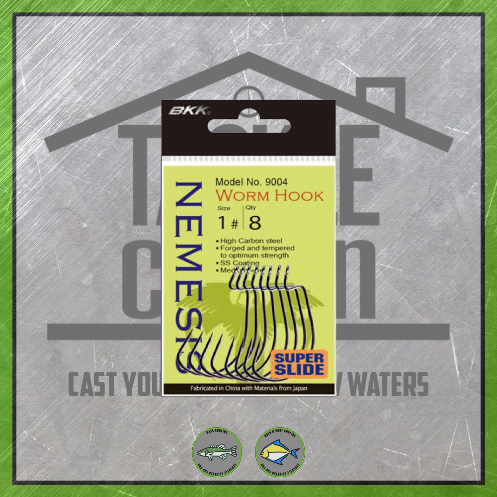 BKK Hooks Nemesis Worm Hook New To The Cabin 4 BKK Hooks Nemesis Worm Hook New To The Cabin