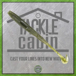 13 Fishing New To The Cabin Ninja Worm 5.5" 9 13 Fishing New To The Cabin Ninja Worm 5.5