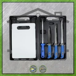 Pioneer New To The Cabin Power Grip Fillet Knife Set