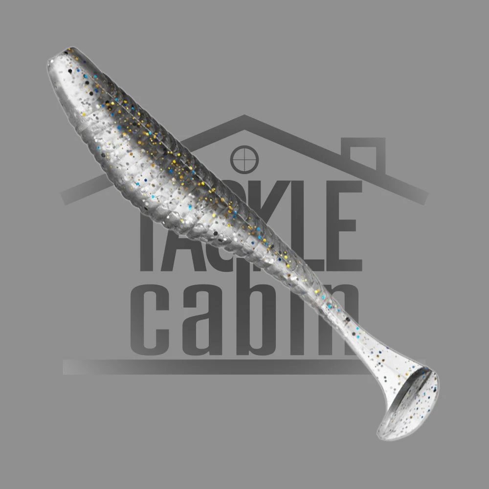 Damiki New To The Cabin Armor Shad Paddle Tail 4" 7 Damiki New To The Cabin Armor Shad Paddle Tail 4"