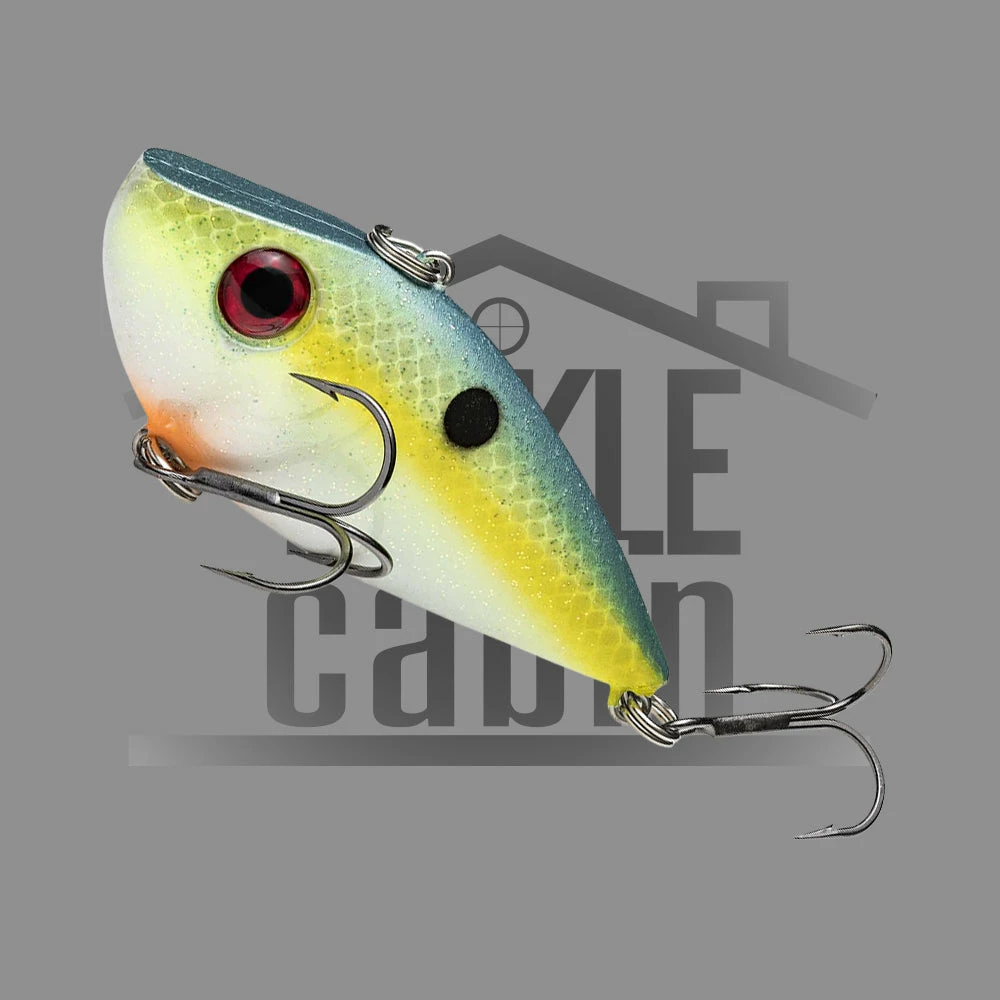 Strike King Red Eye Shad 2-Tap Tungsten Lipless Crank 9 Strike King Red Eye Shad 2-Tap Tungsten Lipless Crank
