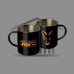 Fox Stainless Steel 400ml XL Mug
