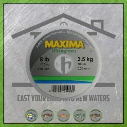 Maxima New To The Cabin Ultragreen Monofilament Leader Line
