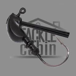 Mossback New To The Cabin Spider Jig Black Head