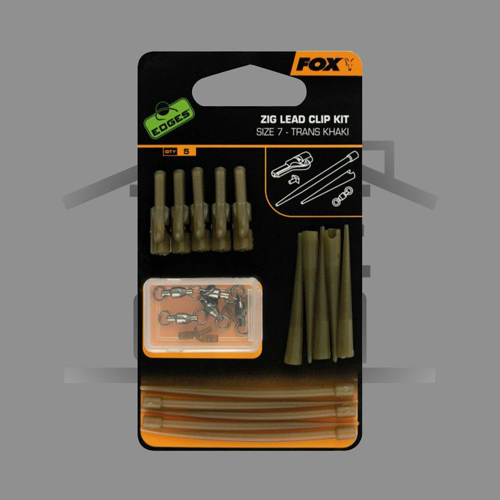 Fox New To The Cabin Zig Lead Clip Kit 3 Fox New To The Cabin Zig Lead Clip Kit